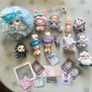 POP MART SONNY ANGEL SKULLPANDA NANCI SANRIO BLIND BOX FIGURINE BUNDLE LOT